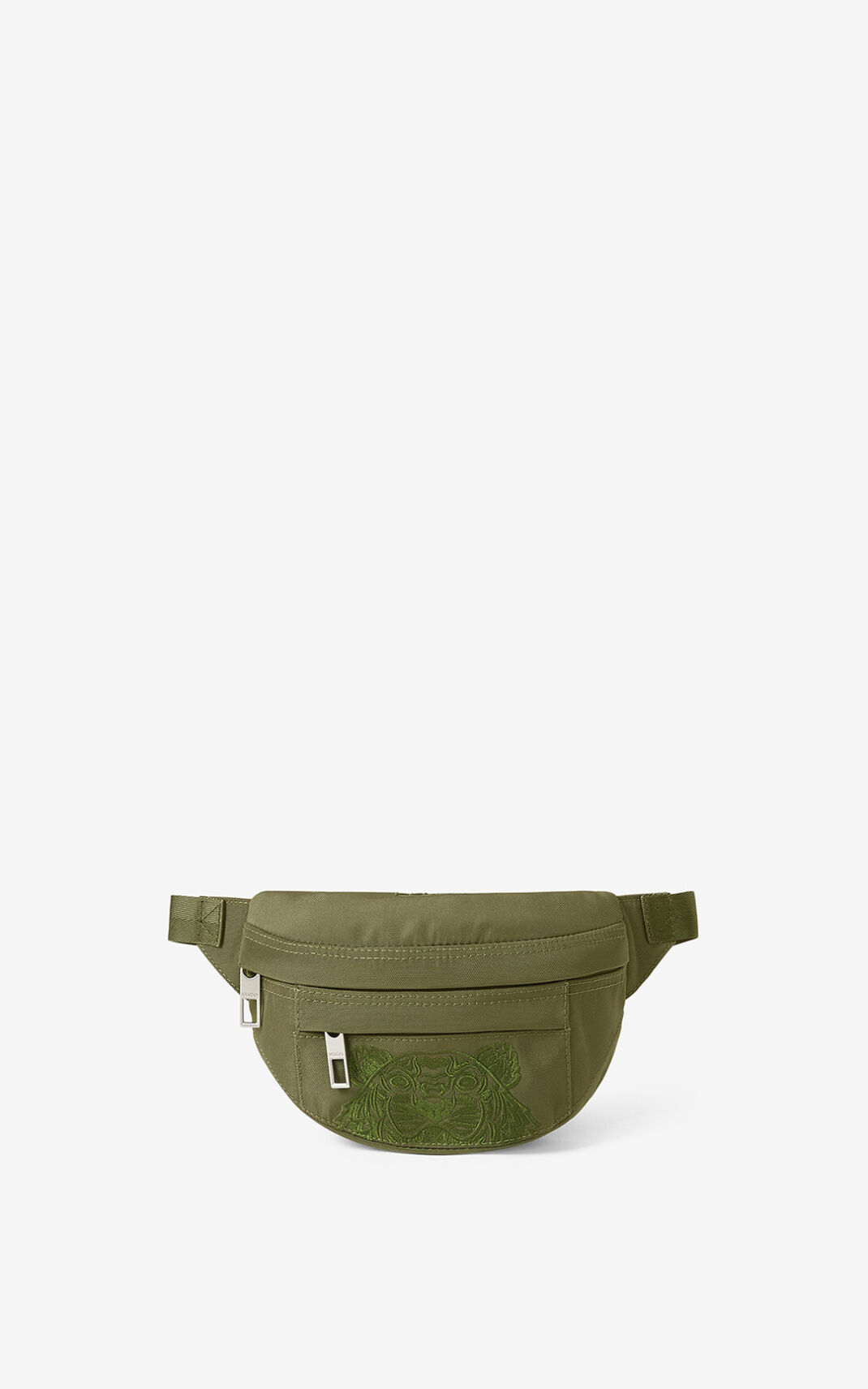 Sac Banane Kenzo Kampus Tiger small Femme Vert Olive | CYWV-15904